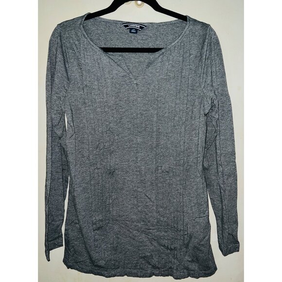 Lands End  Long Sleeve Gray Tunic Top Women's SMALL - Picture 1 of 1